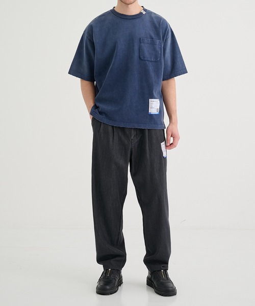 MIHARAYASUHIRO/ミハラヤスヒロ】COTTON TENCEL DENIM WIDE TAPERED