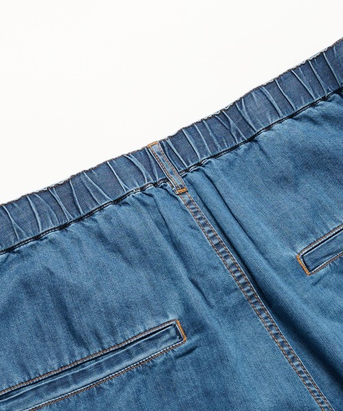 MIHARAYASUHIRO/ミハラヤスヒロ】COTTON TENCEL DENIM WIDE TAPERED