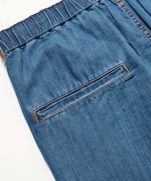 In・stru(men-tal).(インストルメンタル)の「【MIHARAYASUHIRO/ミハラヤスヒロ】COTTON TENCEL DENIM WIDE TAPERED PANTS/in・stru(men-tal).(デニムパンツ・メンズ・インディゴブルー/ブラック・46/44)」の13枚目の写真