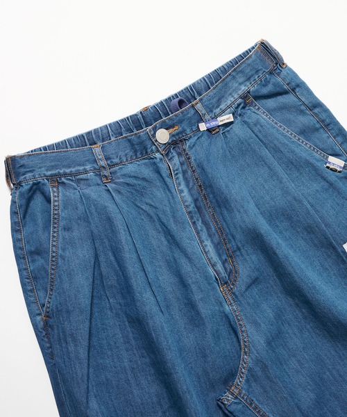 MIHARAYASUHIRO/ミハラヤスヒロ】COTTON TENCEL DENIM WIDE TAPERED