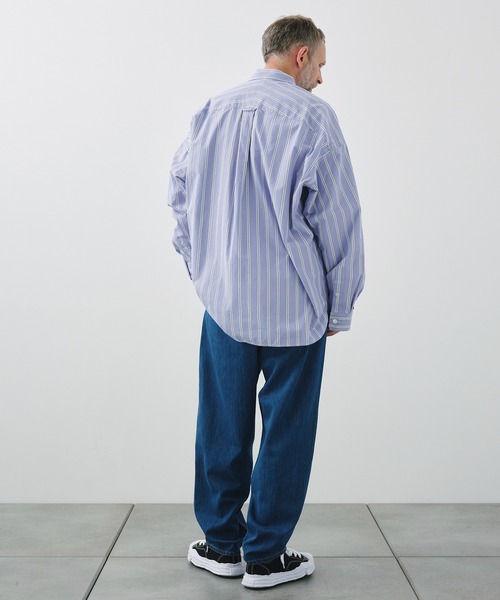 MIHARAYASUHIRO/ミハラヤスヒロ】COTTON TENCEL DENIM WIDE TAPERED