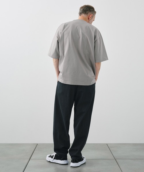 In・stru(men-tal).(インストルメンタル)の「【MIHARAYASUHIRO/ミハラヤスヒロ】COTTON TENCEL DENIM WIDE TAPERED PANTS/in・stru(men-tal).(デニムパンツ・メンズ・インディゴブルー/ブラック・46/44)」の20枚目の写真