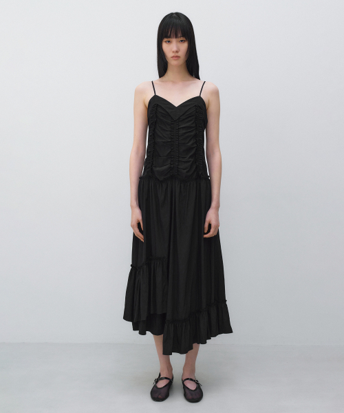 INSILENCE WOMEN(インサイレンスウーマン)の「ヴィンテージフリルマキシワンピースBLACK(ワンピース・レディース・その他・SMALL/MEDIUM)」の8枚目の写真