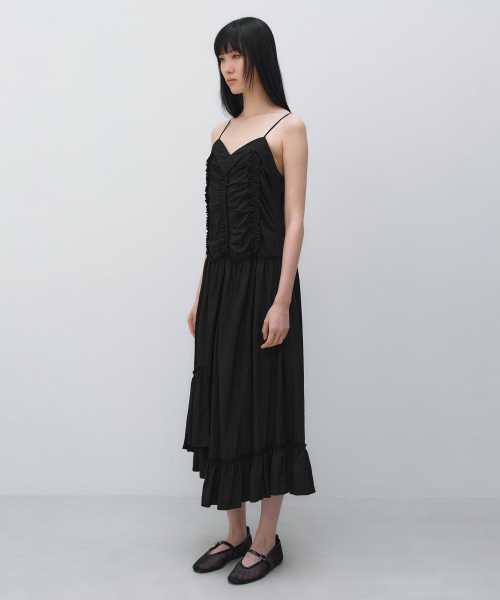 INSILENCE WOMEN(インサイレンスウーマン)の「ヴィンテージフリルマキシワンピースBLACK(ワンピース・レディース・その他・SMALL/MEDIUM)」の7枚目の写真