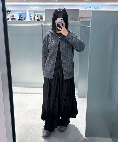INSILENCE WOMEN(インサイレンスウーマン)の「ヴィンテージフリルマキシワンピースBLACK(ワンピース・レディース・その他・SMALL/MEDIUM)」の18枚目の写真