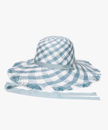 Chapeau d' O | Chapeau d' O PA Gingham Fringe Hat / シャポードオー(ハット)