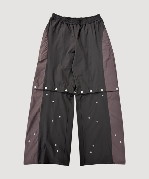 VIAVANDA(ヴィアヴァンダ)の「2WAY DEFORMED TRACK PANTS(その他パンツ・レディース・チャコール/アイボリー・FREE)」の20枚目の写真