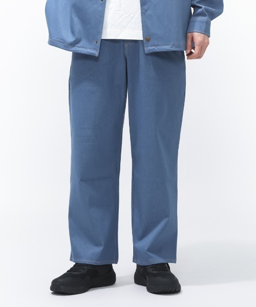 PUMA(プーマ)の「プーマ PUMA ESS ELEVATED デニム ライク PT(デニムパンツ・メンズ・ネイビー/ブルー・S/M/L/LL/3L)」の1枚目の写真