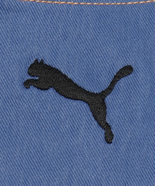 PUMA(プーマ)の「プーマ PUMA ESS ELEVATED デニム ライク PT(デニムパンツ・メンズ・ネイビー/ブルー・S/M/L/LL/3L)」の5枚目の写真
