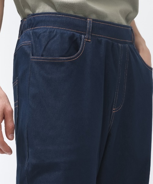 PUMA(プーマ)の「プーマ PUMA ESS ELEVATED デニム ライク PT(デニムパンツ・メンズ・ネイビー/ブルー・S/M/L/LL/3L)」の9枚目の写真