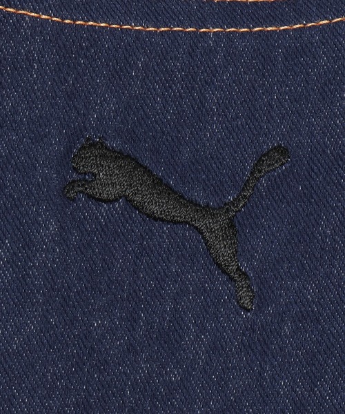 PUMA(プーマ)の「プーマ PUMA ESS ELEVATED デニム ライク PT(デニムパンツ・メンズ・ネイビー/ブルー・S/M/L/LL/3L)」の4枚目の写真