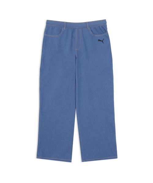PUMA(プーマ)の「プーマ PUMA ESS ELEVATED デニム ライク PT(デニムパンツ・メンズ・ネイビー/ブルー・S/M/L/LL/3L)」の17枚目の写真