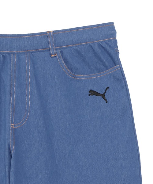 PUMA(プーマ)の「プーマ PUMA ESS ELEVATED デニム ライク PT(デニムパンツ・メンズ・ネイビー/ブルー・S/M/L/LL/3L)」の19枚目の写真