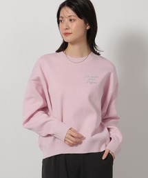 LAKOLE | ソフトコットン刺繍ロゴニット / 639737(ニット/セーター)