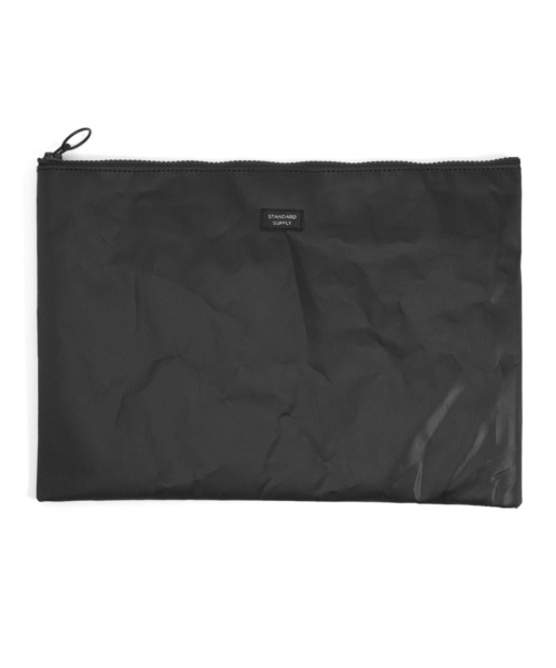 STANDARD SUPPLY（スタンダードサプライ）の「スタンダードサプライ / SAIL セイル / LAYERED POUCH L レイヤードポーチエル（ポーチ・レディース・ホワイト/ブラック/グレー・FREE）」の2枚目の写真