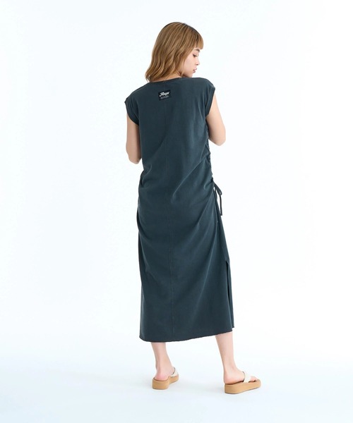 ROXY（ロキシー）の「ROXY ウィメンズ LOOK OUT サイドシャーリング ワンピース 【2026年春夏モデル】/ロキシーロング丈ノースリーブワンピース（ワンピース・レディース・ブラック/ベージュ/グレー・SMALL/MEDIUM/LARGE）」の20枚目の写真