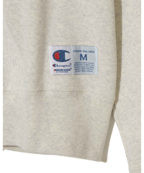 UNDERCOVER（アンダーカバー）の「【UNDERCOVER/アンダーカバー】UC2E1801-1 ×Champion（パーカー・メンズ・ブラック/オフホワイト/レッド/ネイビー・L/XL/XXL）」の5枚目の写真