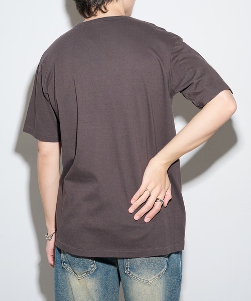 Healthknit（ヘルスニット）の「【Healthknit】26SS TOMPKINS Jersey Henleyneck S/S 212（Tシャツ/カットソー・メンズ・ネイビー/ホワイト/ブラック/ヘザーグレー・M/L/XL）」の14枚目の写真