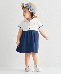 HOT BISCUITS（ホットビスケッツ）の「くま耳 セーラーカラー ワンピース（ワンピース）」