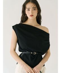 ラグナムーン カットソー セール】アシンメトリーカットトップス（Tシャツ/カットソー