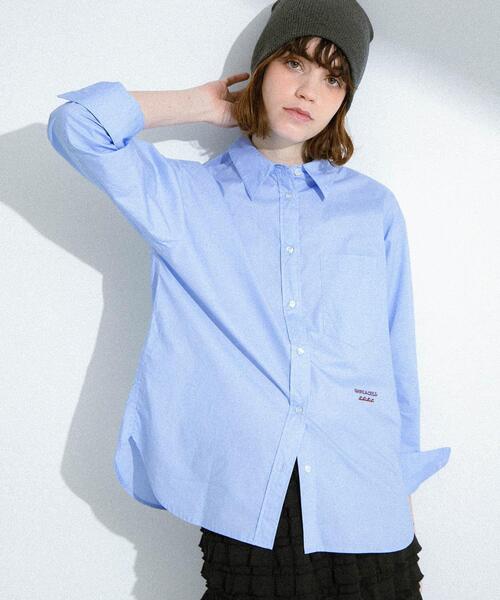 URBAN RESEARCH Sonny Label（アーバンリサーチサニーレーベル）の「TOYAMEGコラボエンブロイダリーシャツ（シャツ/ブラウス・レディース・イエロー/ブルー/ピンク系その他・FREE）」の4枚目の写真