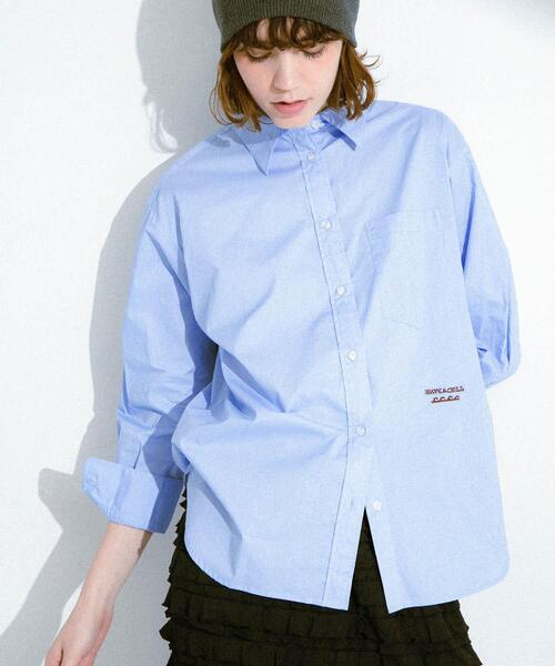 URBAN RESEARCH Sonny Label（アーバンリサーチサニーレーベル）の「TOYAMEGコラボエンブロイダリーシャツ（シャツ/ブラウス・レディース・イエロー/ブルー/ピンク系その他・FREE）」の5枚目の写真