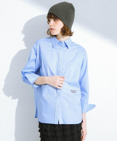 URBAN RESEARCH Sonny Label（アーバンリサーチサニーレーベル）の「TOYAMEGコラボエンブロイダリーシャツ（シャツ/ブラウス・レディース・イエロー/ブルー/ピンク系その他・FREE）」の6枚目の写真