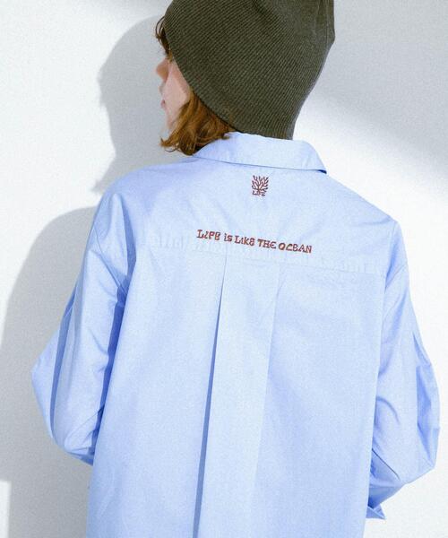 URBAN RESEARCH Sonny Label（アーバンリサーチサニーレーベル）の「TOYAMEGコラボエンブロイダリーシャツ（シャツ/ブラウス・レディース・イエロー/ブルー/ピンク系その他・FREE）」の8枚目の写真