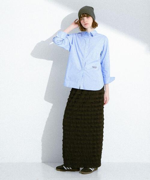URBAN RESEARCH Sonny Label（アーバンリサーチサニーレーベル）の「TOYAMEGコラボエンブロイダリーシャツ（シャツ/ブラウス・レディース・イエロー/ブルー/ピンク系その他・FREE）」の9枚目の写真