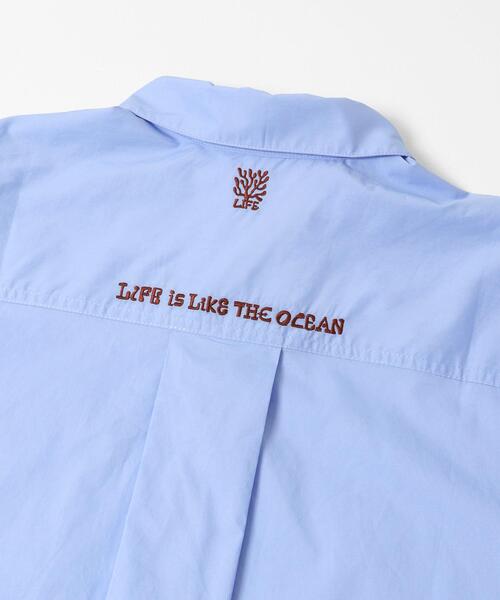 URBAN RESEARCH Sonny Label（アーバンリサーチサニーレーベル）の「TOYAMEGコラボエンブロイダリーシャツ（シャツ/ブラウス・レディース・イエロー/ブルー/ピンク系その他・FREE）」の12枚目の写真