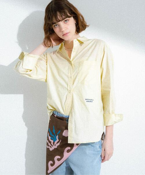 URBAN RESEARCH Sonny Label（アーバンリサーチサニーレーベル）の「TOYAMEGコラボエンブロイダリーシャツ（シャツ/ブラウス・レディース・イエロー/ブルー/ピンク系その他・FREE）」の15枚目の写真