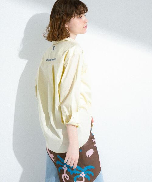 URBAN RESEARCH Sonny Label（アーバンリサーチサニーレーベル）の「TOYAMEGコラボエンブロイダリーシャツ（シャツ/ブラウス・レディース・イエロー/ブルー/ピンク系その他・FREE）」の17枚目の写真