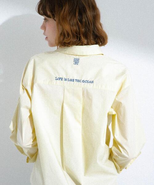 URBAN RESEARCH Sonny Label（アーバンリサーチサニーレーベル）の「TOYAMEGコラボエンブロイダリーシャツ（シャツ/ブラウス・レディース・イエロー/ブルー/ピンク系その他・FREE）」の18枚目の写真