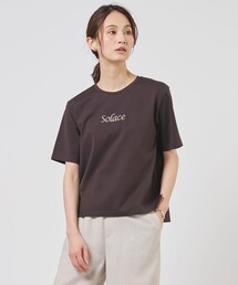 J.PRESS（ジェイプレス）の「刺繍ロゴ Tシャツ（Tシャツ/カットソー）」