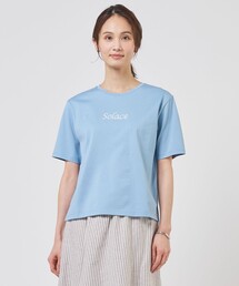 J.PRESS（ジェイプレス）の「刺繍ロゴ Tシャツ（Tシャツ/カットソー）」