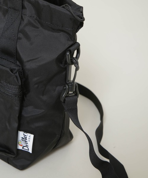 Drifter（ドリフター）の「Drifter/HANDLE POCKET TOTE（トートバッグ・レディース・ブラック・FREE）」の5枚目の写真