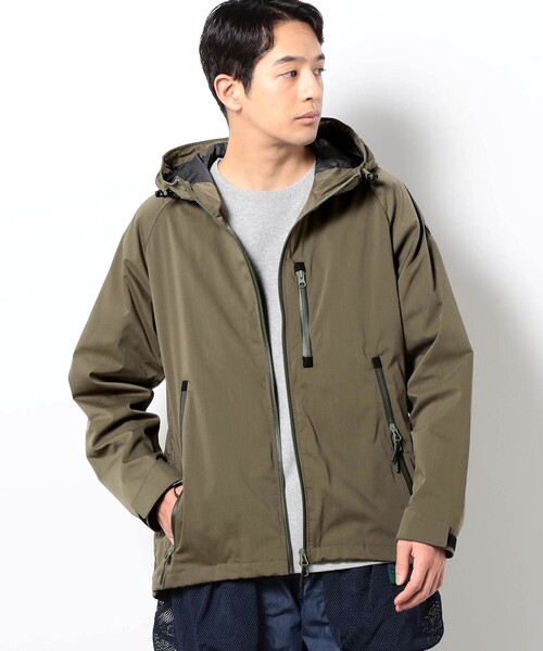NANGA（ナンガ）の「【NANGA 別注】 日本製 ヒノックリップストップ シェルブルゾン（マウンテンパーカー・メンズ・ネイビー/カーキ/ブラック/ベージュ・M/L/XL/S）」の3枚目の写真