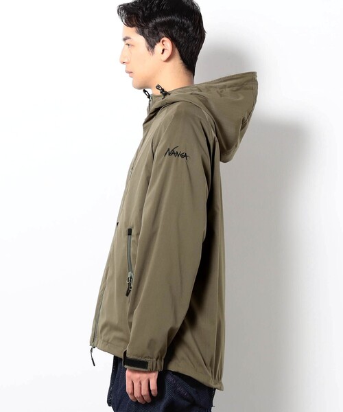 NANGA（ナンガ）の「【NANGA 別注】 日本製 ヒノックリップストップ シェルブルゾン（マウンテンパーカー・メンズ・ネイビー/カーキ/ブラック/ベージュ・M/L/XL/S）」の7枚目の写真