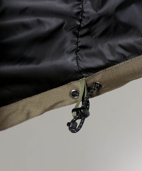 NANGA（ナンガ）の「【NANGA 別注】 日本製 ヒノックリップストップ シェルブルゾン（マウンテンパーカー・メンズ・ネイビー/カーキ/ブラック/ベージュ・M/L/XL/S）」の16枚目の写真