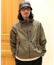 Grand PARK（グランドパーク）の「【NANGA 別注】 日本製 ヒノックリップストップ シェルブルゾン（マウンテンパーカー）」