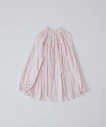 conges payes ADIEU TRISTESSE | モスリンラウンドタックブラウス(シャツ/ブラウス)