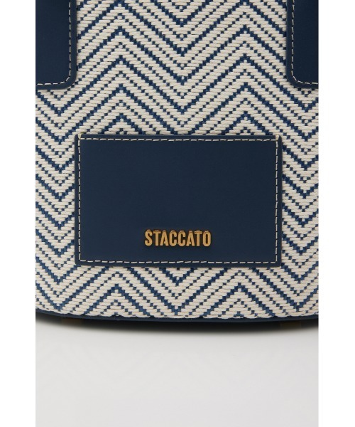 STACCATO(スタッカート)の「リネンドローストハンドバッグ(ショルダーバッグ・レディース・ネイビー・FREE)」の5枚目の写真