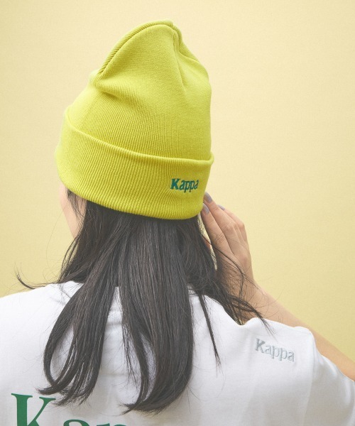 Kappa(カッパ)の「≪Kappa×and ST ウェルネスクラブ≫ニットキャプ(ニットキャップ/ビーニー・レディース・イエロー/ブラック/ブルー/グレー/オフホワイト・FREE)」の11枚目の写真