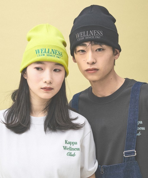 Kappa(カッパ)の「≪Kappa×and ST ウェルネスクラブ≫ニットキャプ(ニットキャップ/ビーニー・レディース・イエロー/ブラック/ブルー/グレー/オフホワイト・FREE)」の18枚目の写真