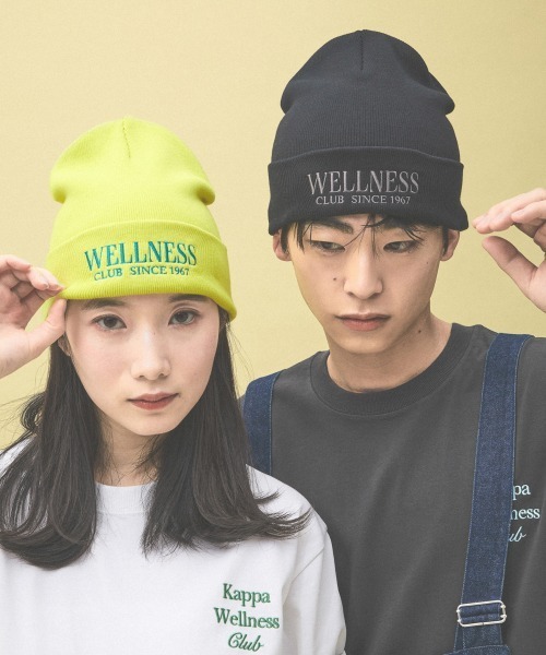 Kappa(カッパ)の「≪Kappa×and ST ウェルネスクラブ≫ニットキャプ(ニットキャップ/ビーニー・レディース・イエロー/ブラック/ブルー/グレー/オフホワイト・FREE)」の19枚目の写真