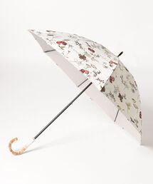 【 JILL STUART（ジル スチュアート）】 ボタニカル柄晴雨兼用傘(一段スライドショート)