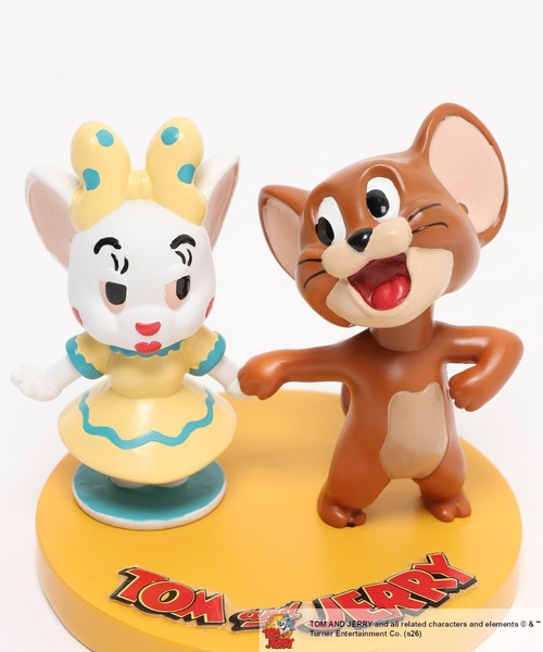 ザ*キ様 トムとジェリー ボブルヘッド トムとジェリー】コラボボブルヘッドオブジェ（インテリア雑貨）｜niko