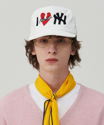 Beyond Closet（-）の「ノーマンティックコンテンポラリーアートワークコットンキャップホワイト（キャップ）」