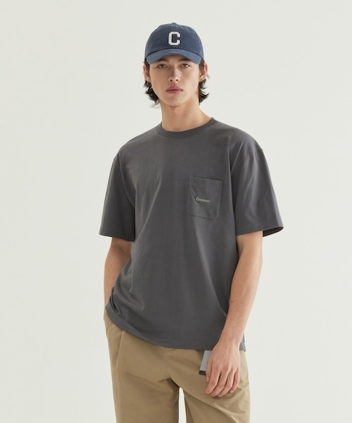 COVERNAT(カバーナット)の「BASIC POCKET T-SHIRT(Tシャツ/カットソー・メンズ・ブラック/チャコールグレー/ホワイト・XX-LARGE/X-LARGE/LARGE/MEDIUM/SMALL/X-SMALL)」の1枚目の写真