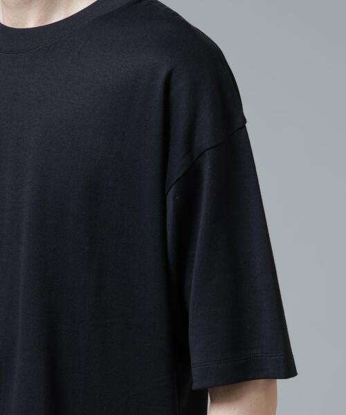 NANO universe（ナノユニバース）の「Anti Soaked(R) 汗染み防止 ミドルウェイト 7.1oz ビッグシルエットTシャツ（Tシャツ/カットソー・メンズ・トップグレー/ブルー/ブラック/ホワイト・XS/S/M/L/XL/XXL）」の14枚目の写真